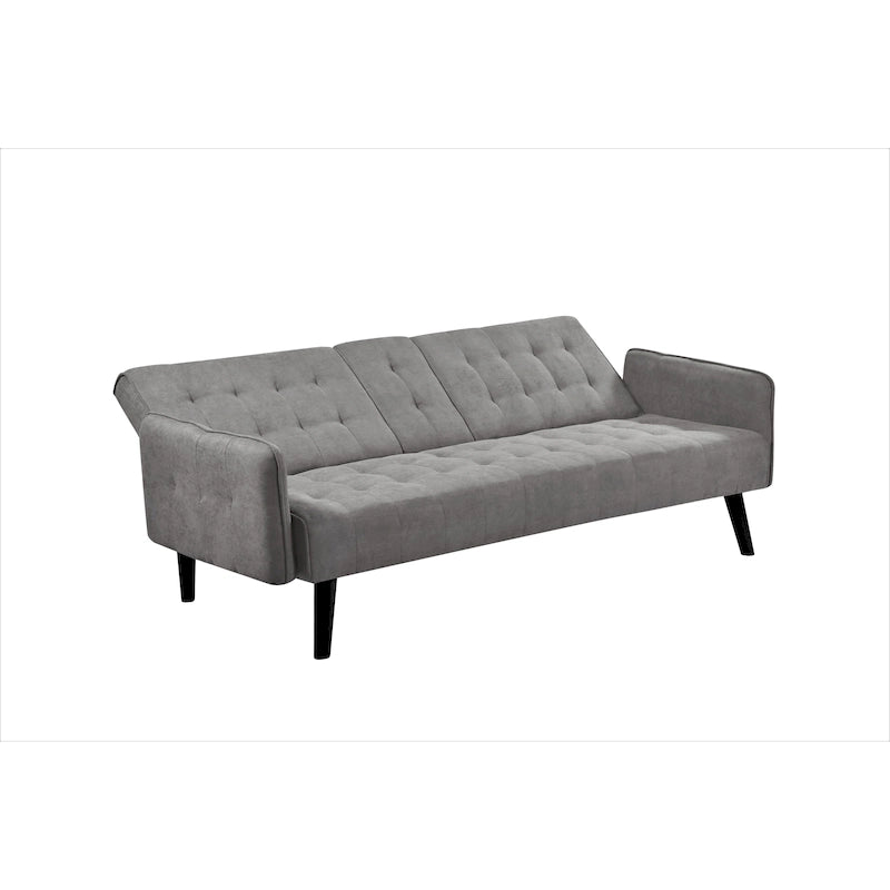 Divano letto futon imbottito Hash trapuntato