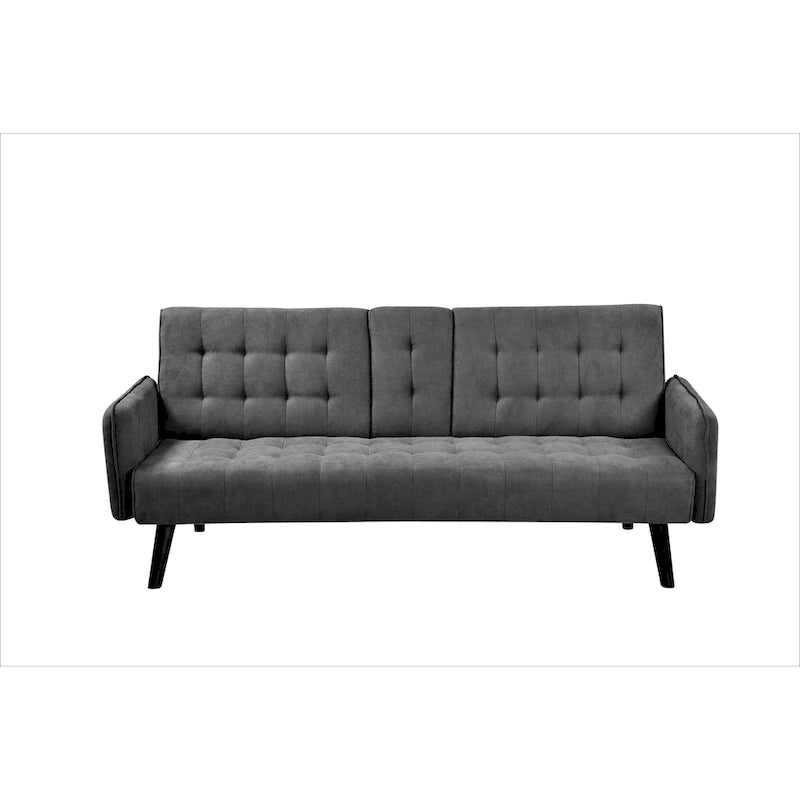 Divano letto futon imbottito Hash trapuntato