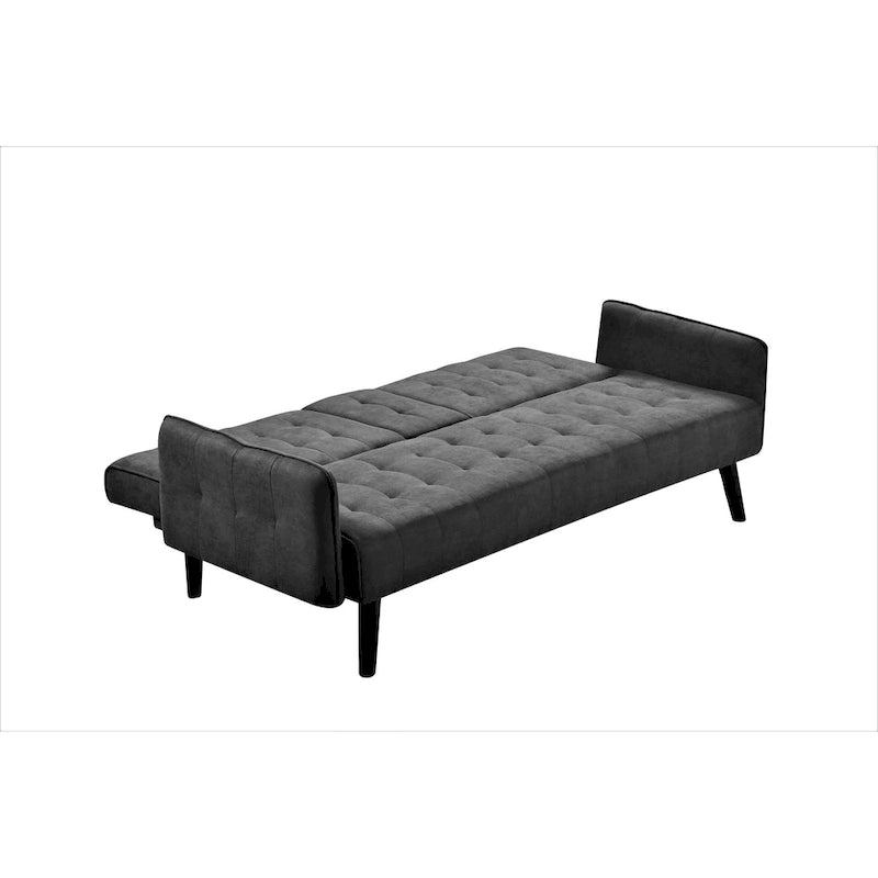 Divano letto futon imbottito Hash trapuntato