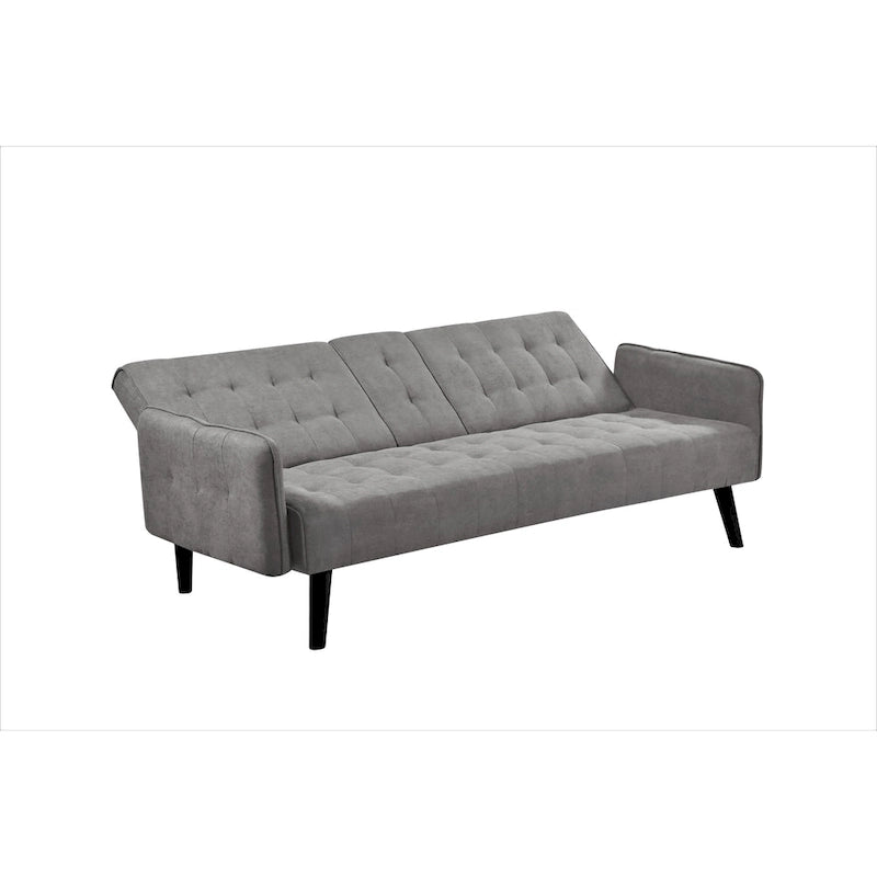 Divano letto futon imbottito Hash trapuntato
