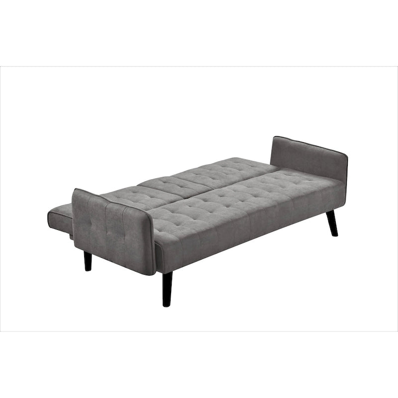 Divano letto futon imbottito Hash trapuntato