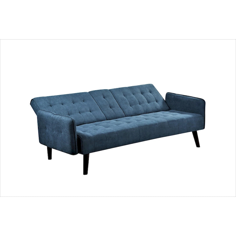 Divano letto futon imbottito Hash trapuntato