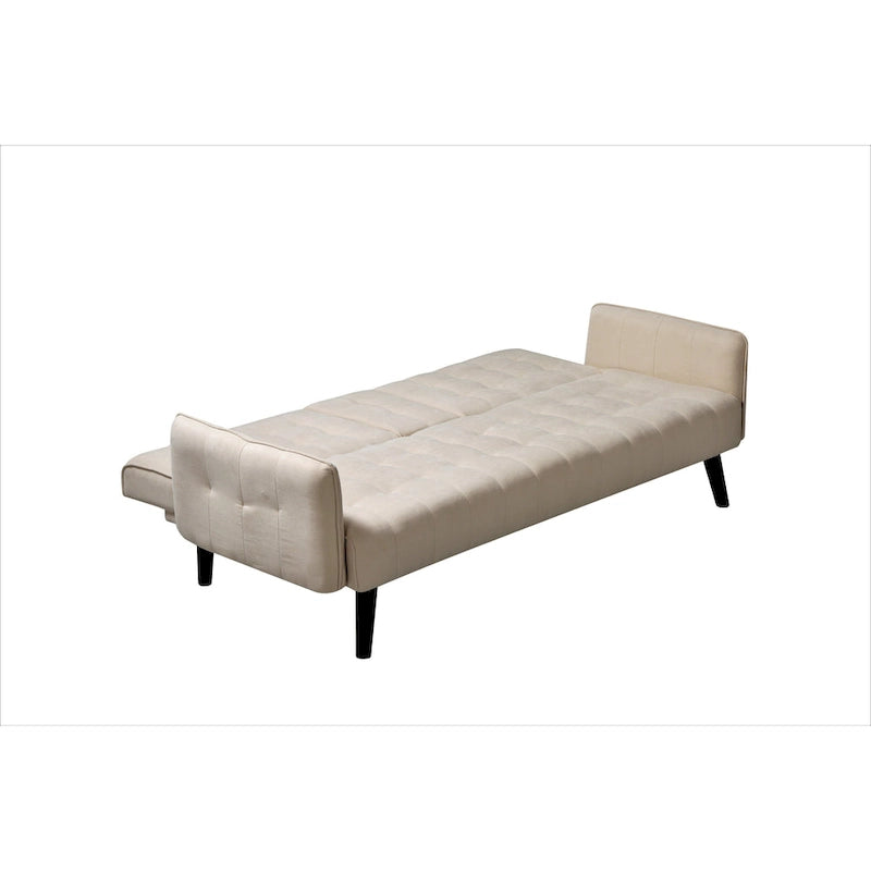 Divano letto futon imbottito Hash trapuntato