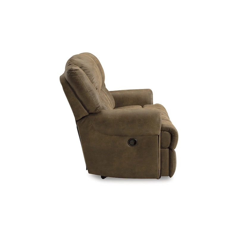 Divanetto reclinabile Boothbay marrone - 75L x 42P x 47A