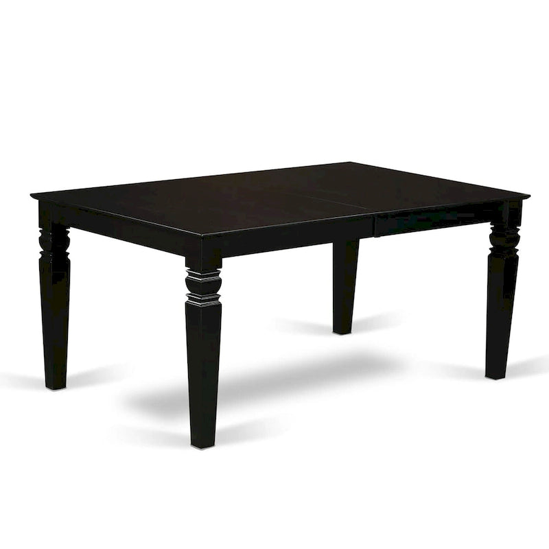 Set da pranzo in legno con tavolino e sedie Parson in tessuto di lino (Pezzi e Opzione Finitura)