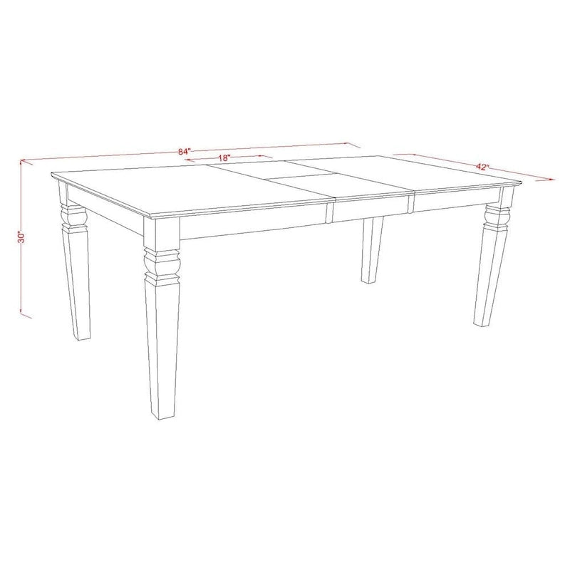 Set da pranzo in legno con tavolino e sedie Parson in tessuto di lino (Pezzi e Opzione Finitura)