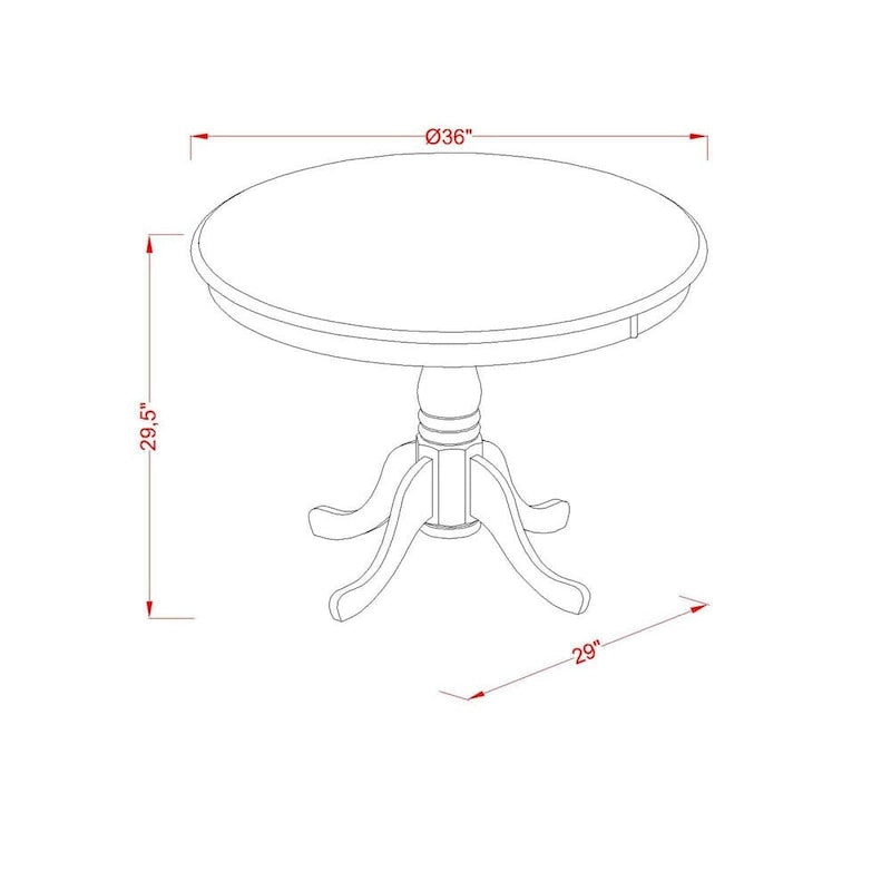 Set da pranzo in legno con tavolino e sedie Parson in tessuto di lino (Pezzi e Opzione Finitura)