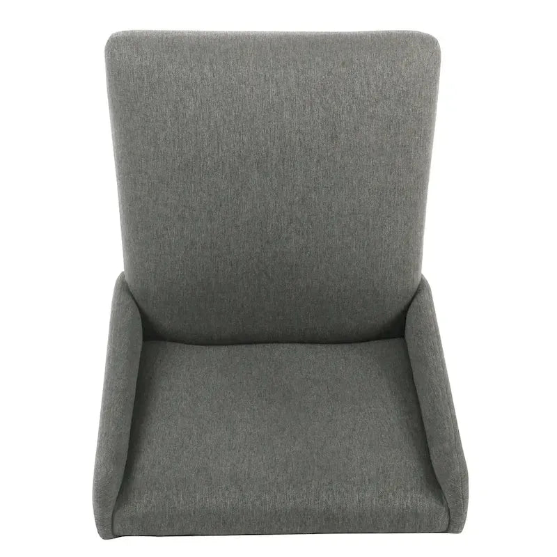 Sgabello da bancone HomePop Dinah Modern da 24 pollici - Peltro - 24 pollici