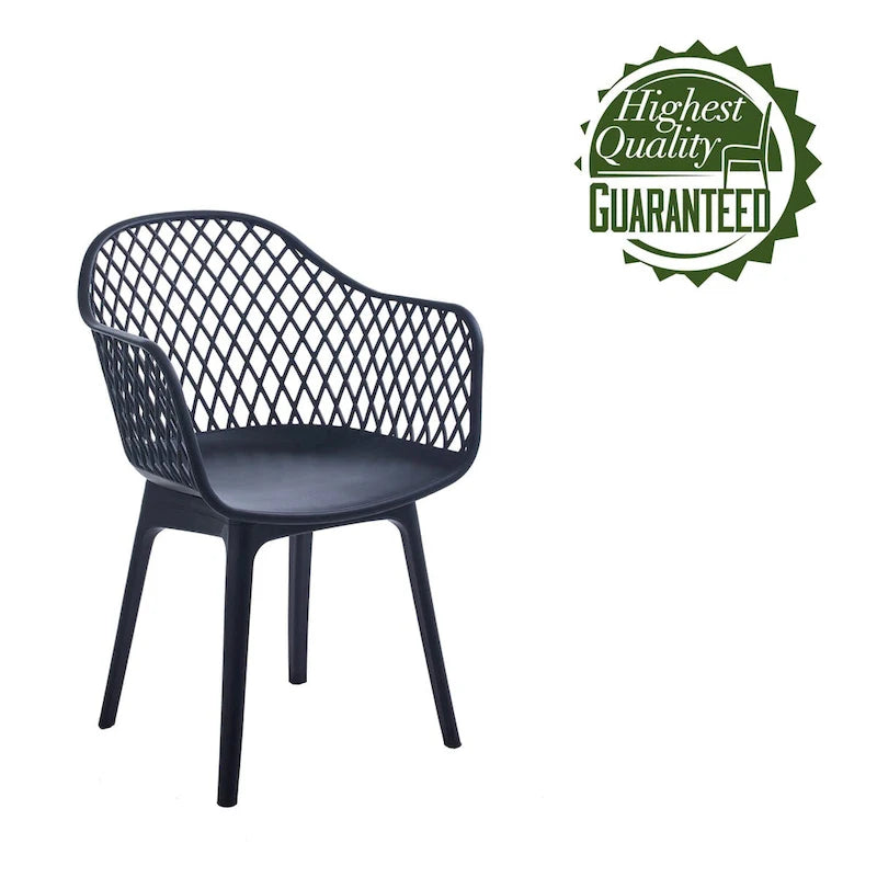 Sedie da pranzo Porthos Home Miro, set da 2, scocca e gambe in plastica