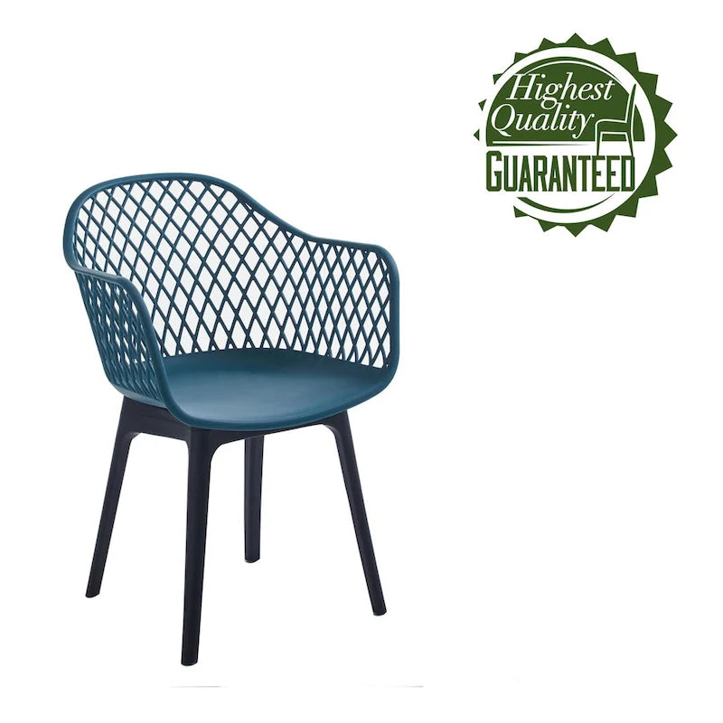 Sedie da pranzo Porthos Home Miro, set da 2, scocca e gambe in plastica