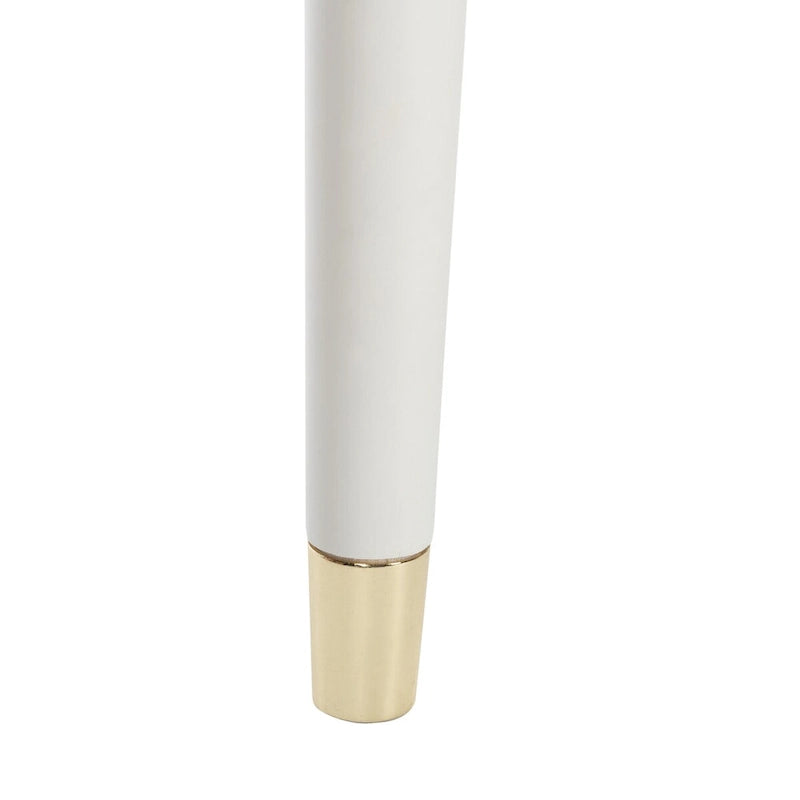Tavolino Sunny Mid-Century con Tappo Dorato - 24 x 24 x 22,3 - 24Lx24Px22A