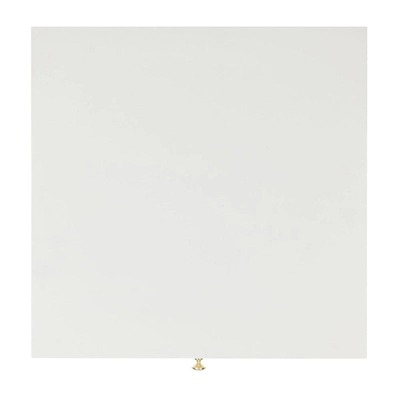 Tavolino Sunny Mid-Century con Tappo Dorato - 24 x 24 x 22,3 - 24Lx24Px22A