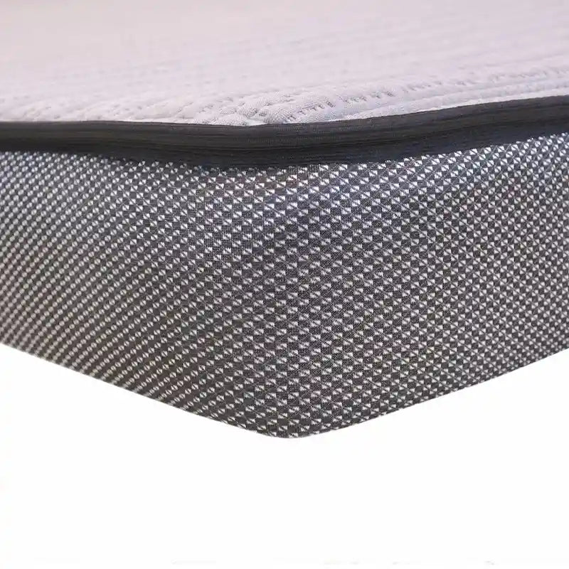 Divano-letto e divanetto in tessuto camoscio marrone rustico Ranch, Made in USA - 37 x 86 x 40